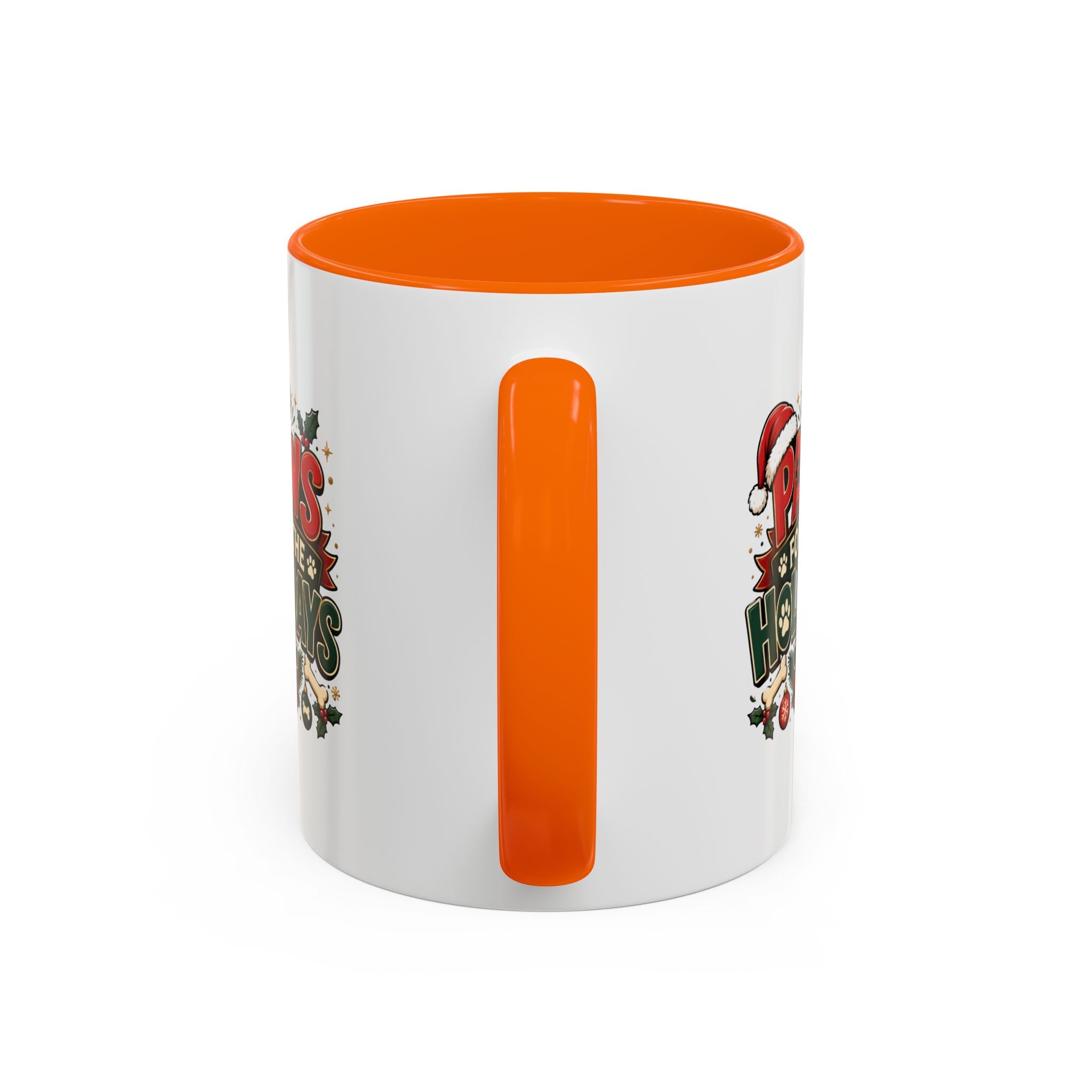 Paws for the Holidays Coffee Mug - Festive Pet Lover Accent Mug