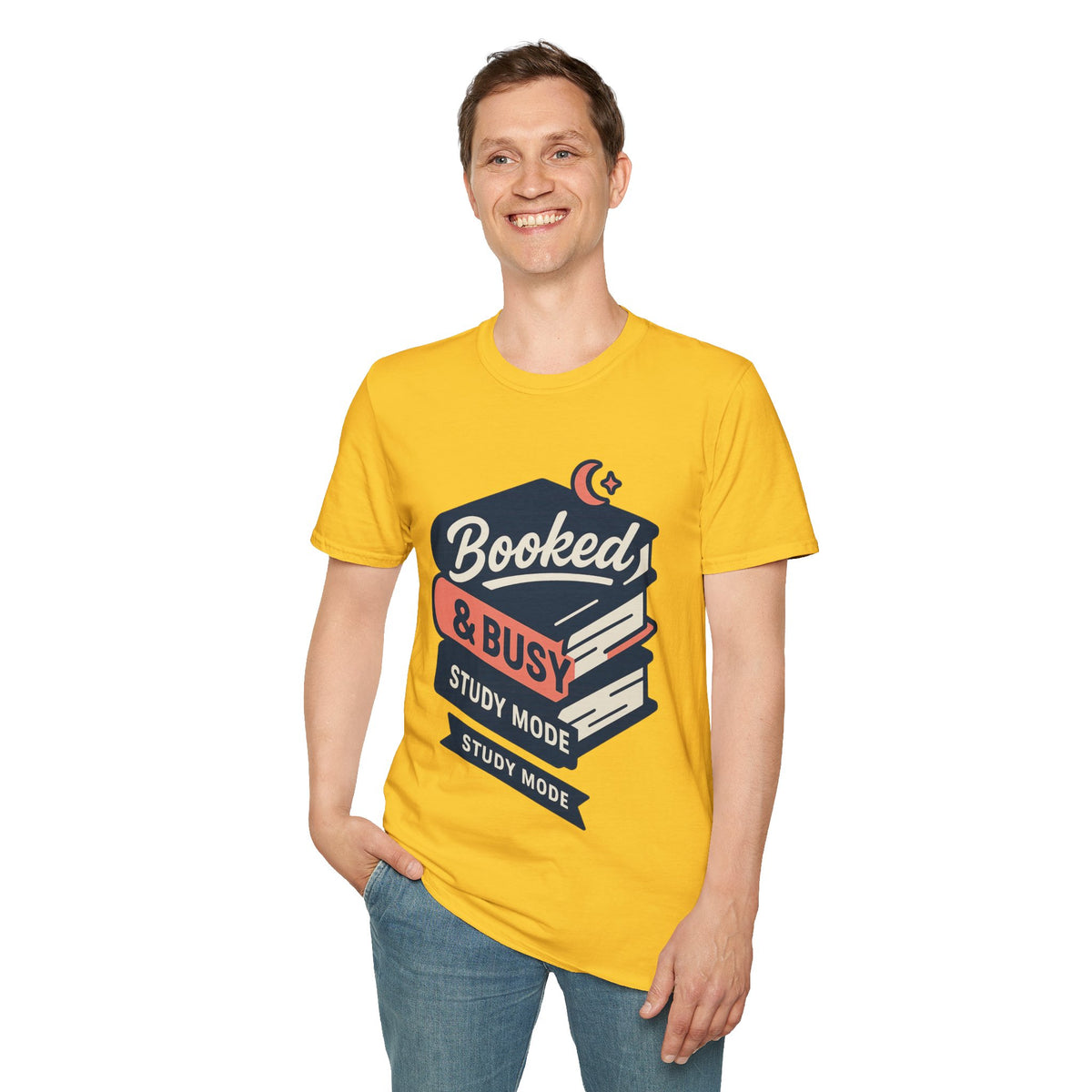 Booked & Busy T‑Shirt – Librarian/Book Lover Reading Gift - Trending Now - August 2026