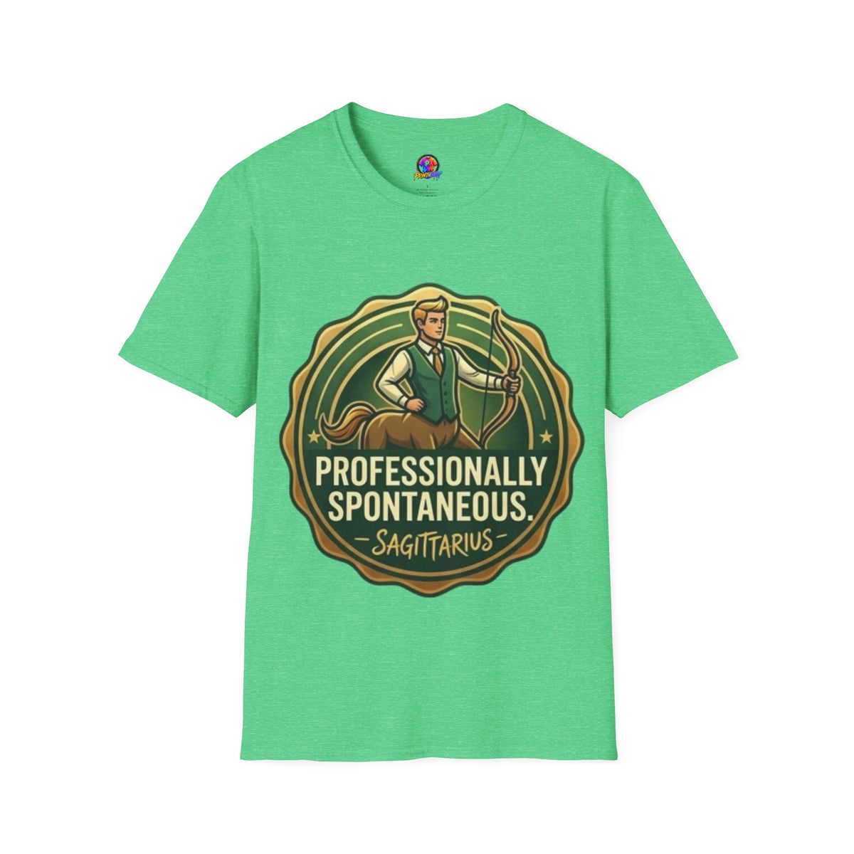Sagittarius Archer T‑Shirt — "Professionally Spontaneous" Zodiac Tee