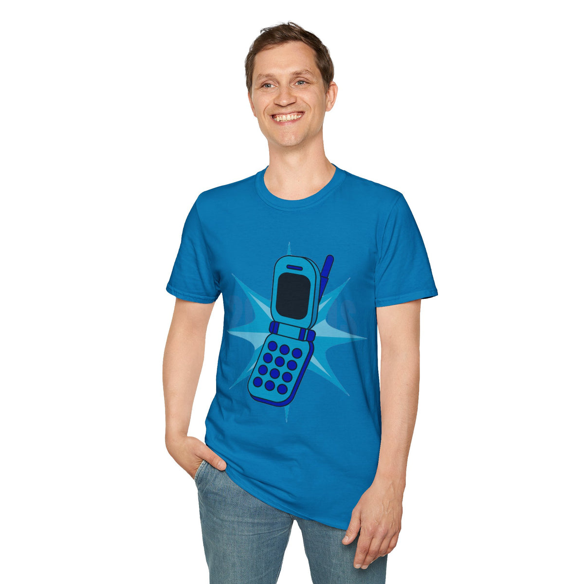 Retro Cell Phone Graphic T-Shirt — 90s Nostalgia Vintage Mobile Tee - Trending Now - September 2026
