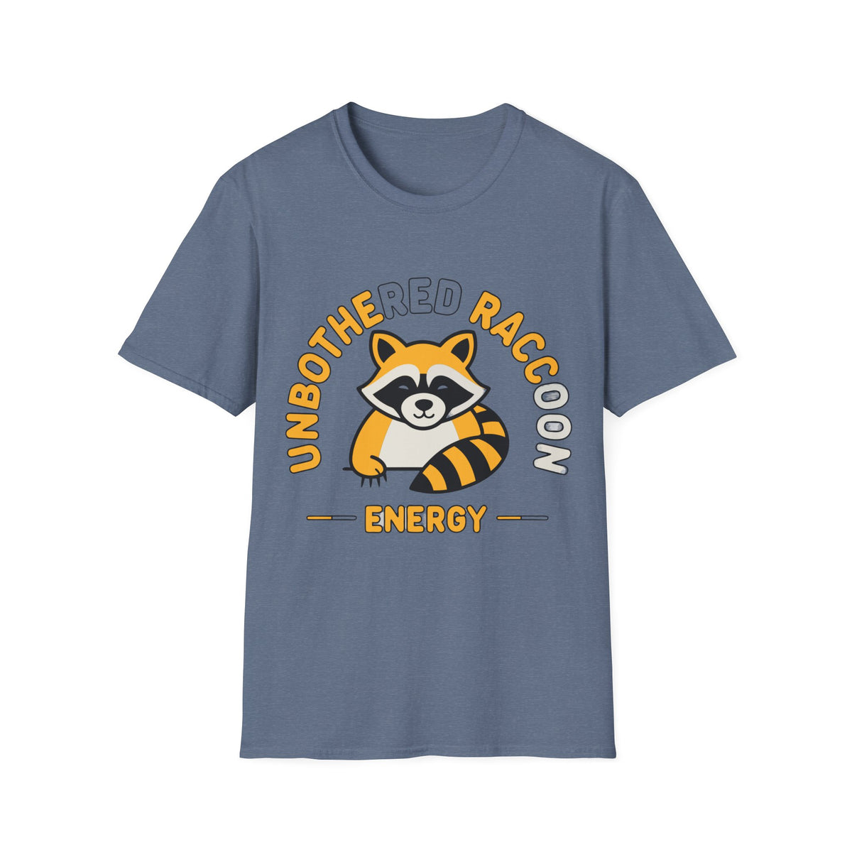 Unbothered Raccoon T-Shirt — Cute Relaxed Graphic Tee ("Unbothered Raccoon Energy") - Trending Now - August 2026
