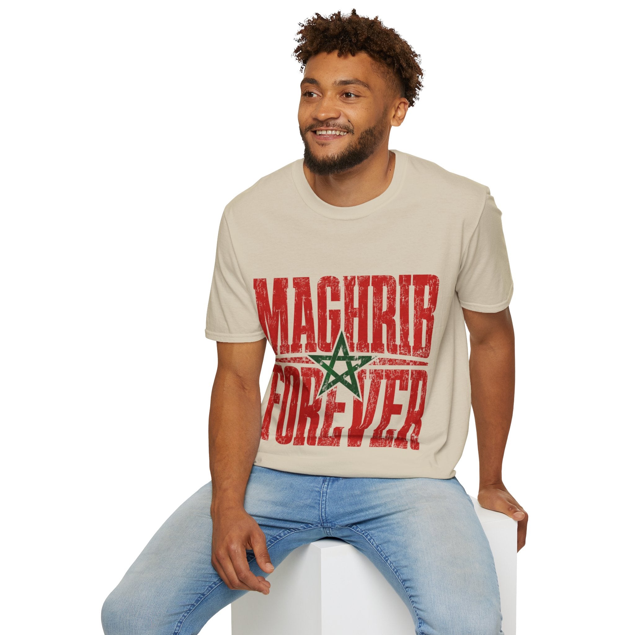 Morocco T-Shirt — Maghrib Forever Moroccan Flag Graphic Tee