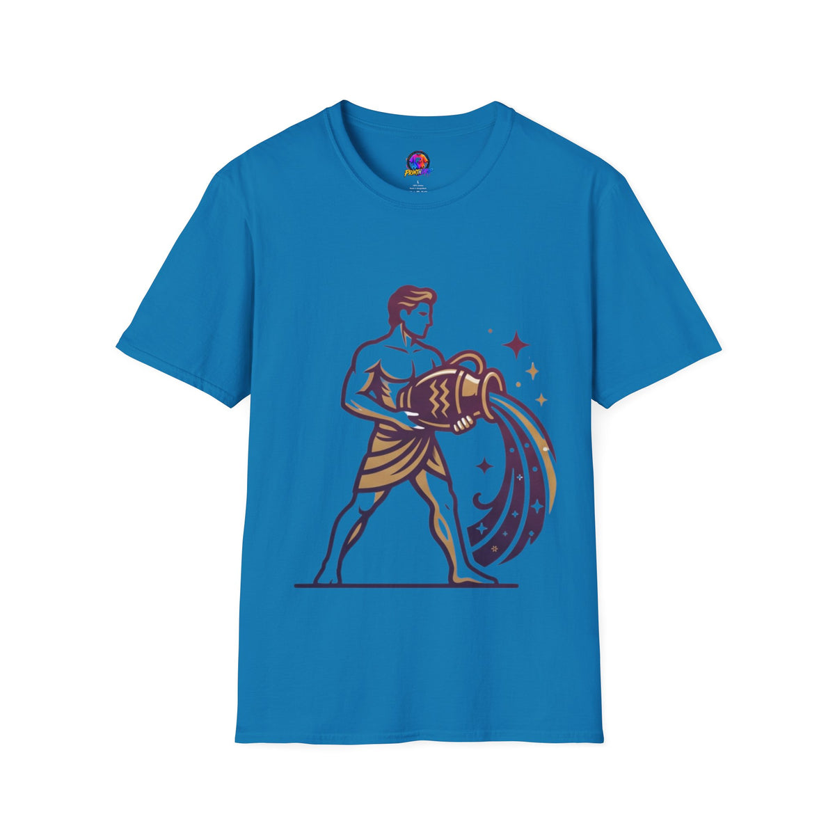 Aquarius Zodiac T-Shirt — Water Bearer Astrology Tee