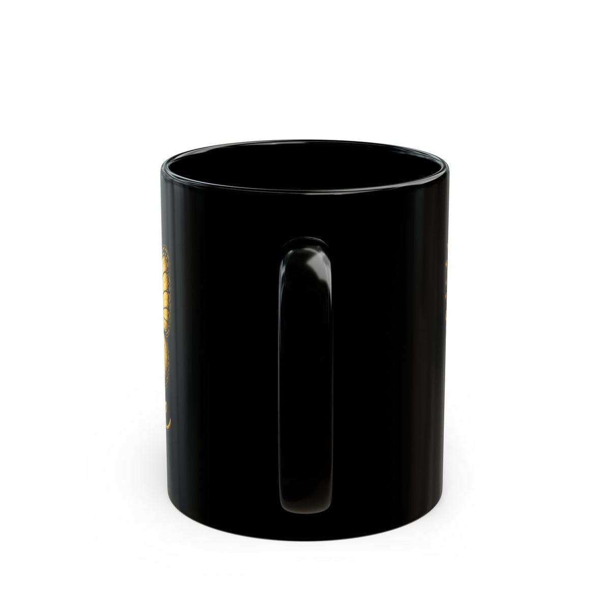 Childhood Cancer Awareness Hope Butterfly Black Mug