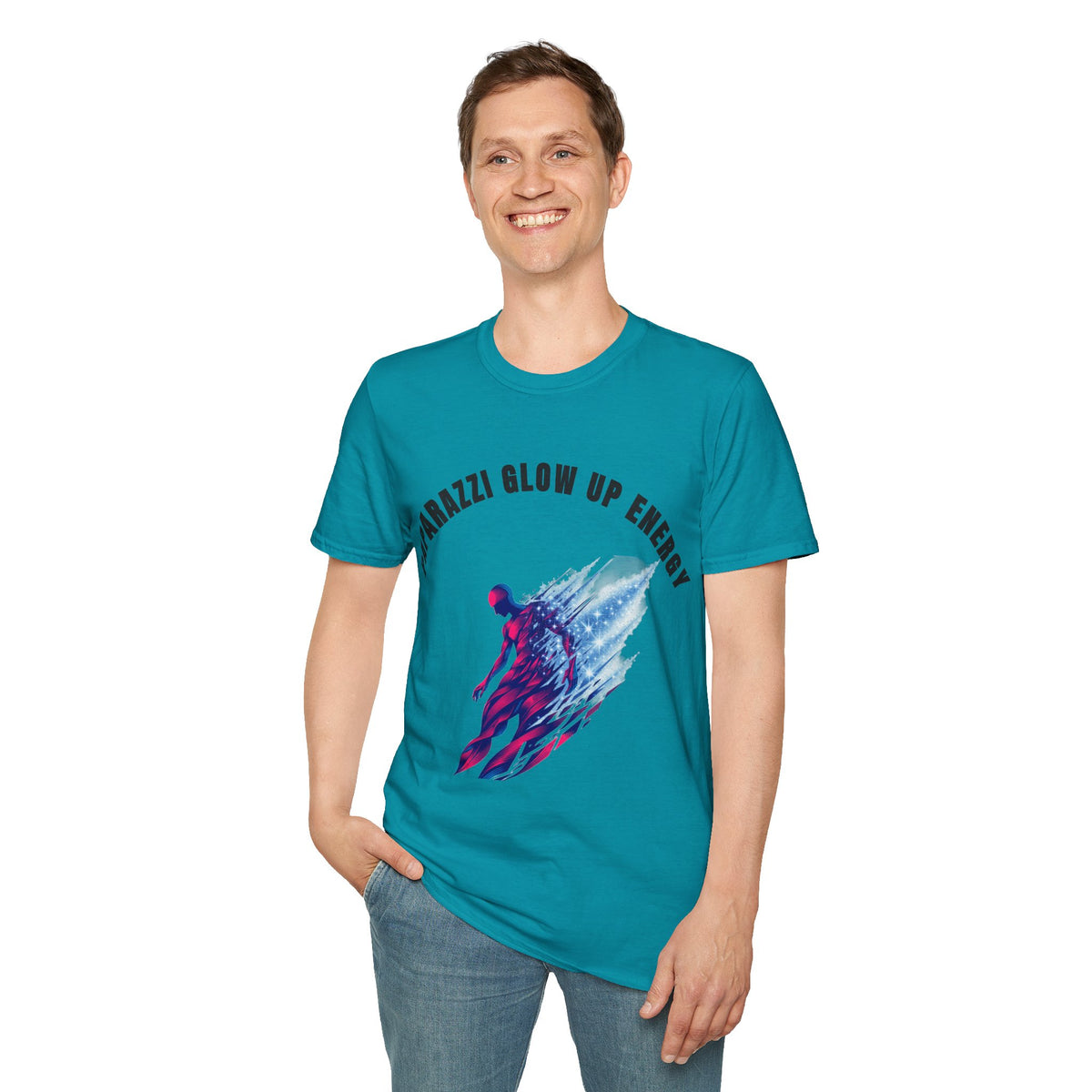 Paparazzi Glow Up Energy T-Shirt — Retro Cosmic Silhouette Tee - Trending Now - September 2026