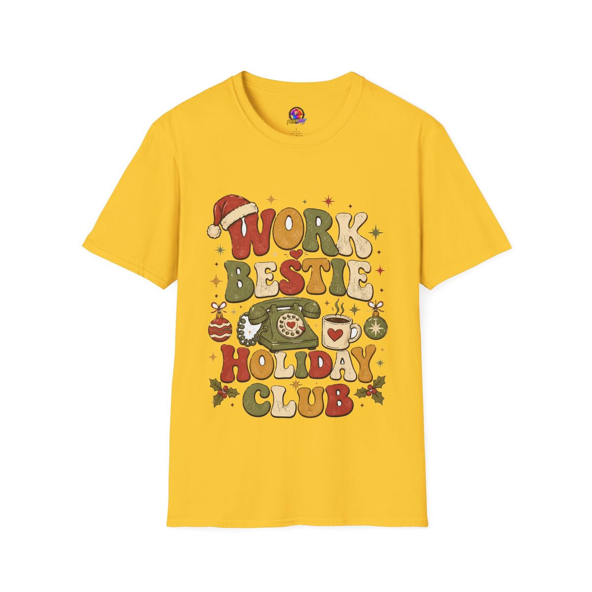 Work Bestie Holiday Club T-Shirt