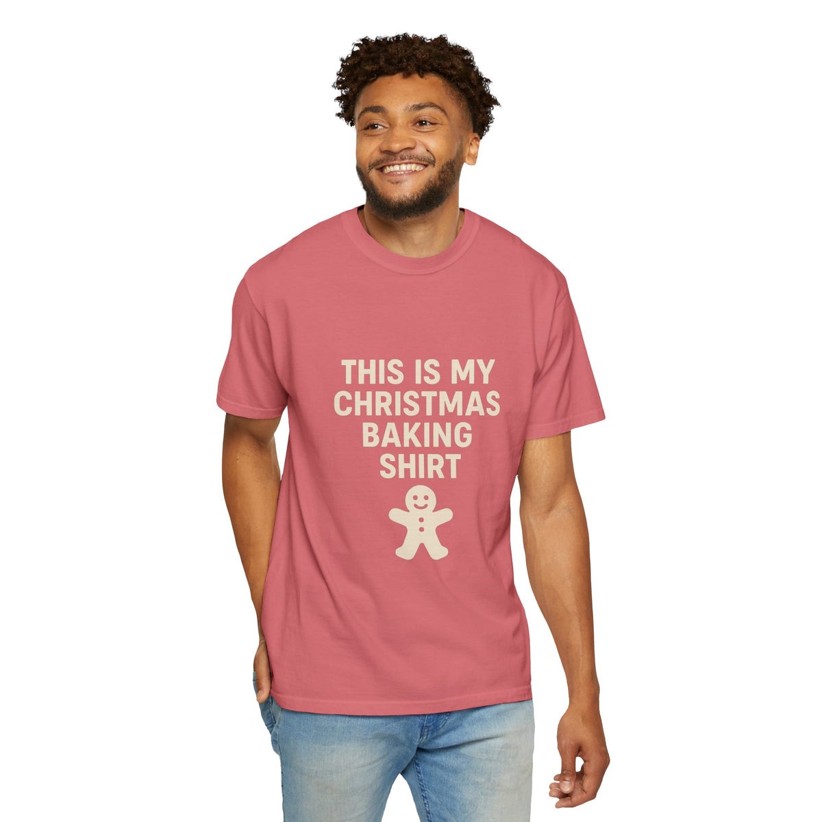 Christmas Baking Shirt — 'This Is My Christmas Baking Shirt' Tee with Gingerbread Graphic- Trending Now - October 2026