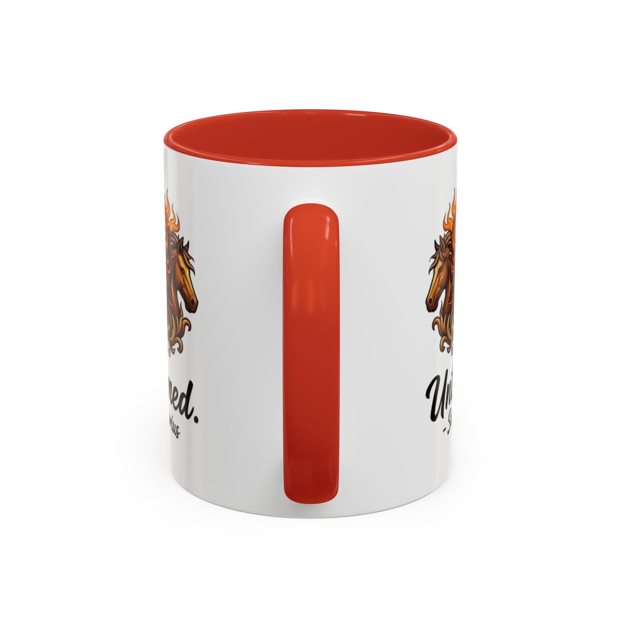 Untamed Sagittarius Coffee Mug — Zodiac Archer Accent Mug (11 oz)