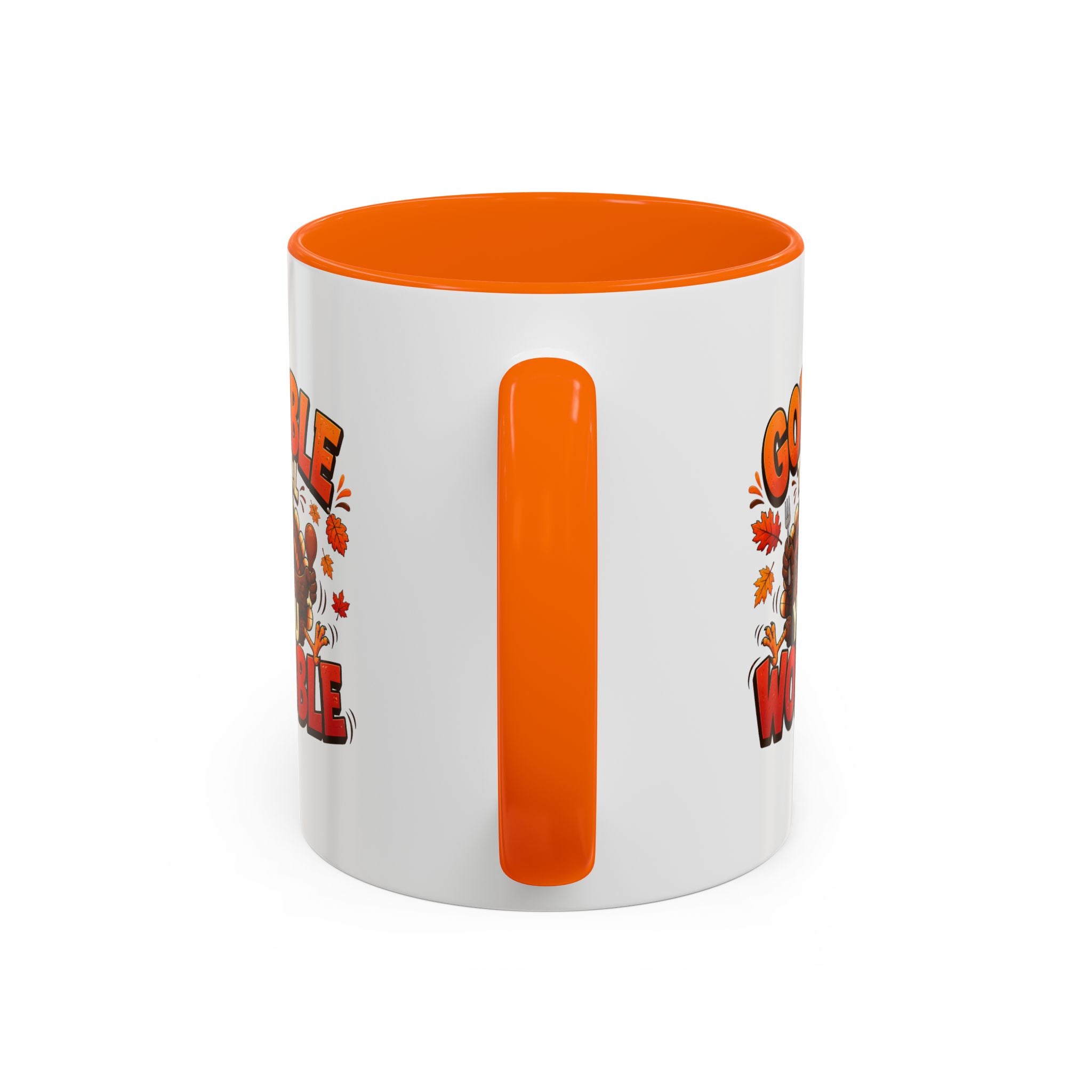 Thanksgiving Mug Gobble ’Til You Wobble Thanksgiving Coffee Mug