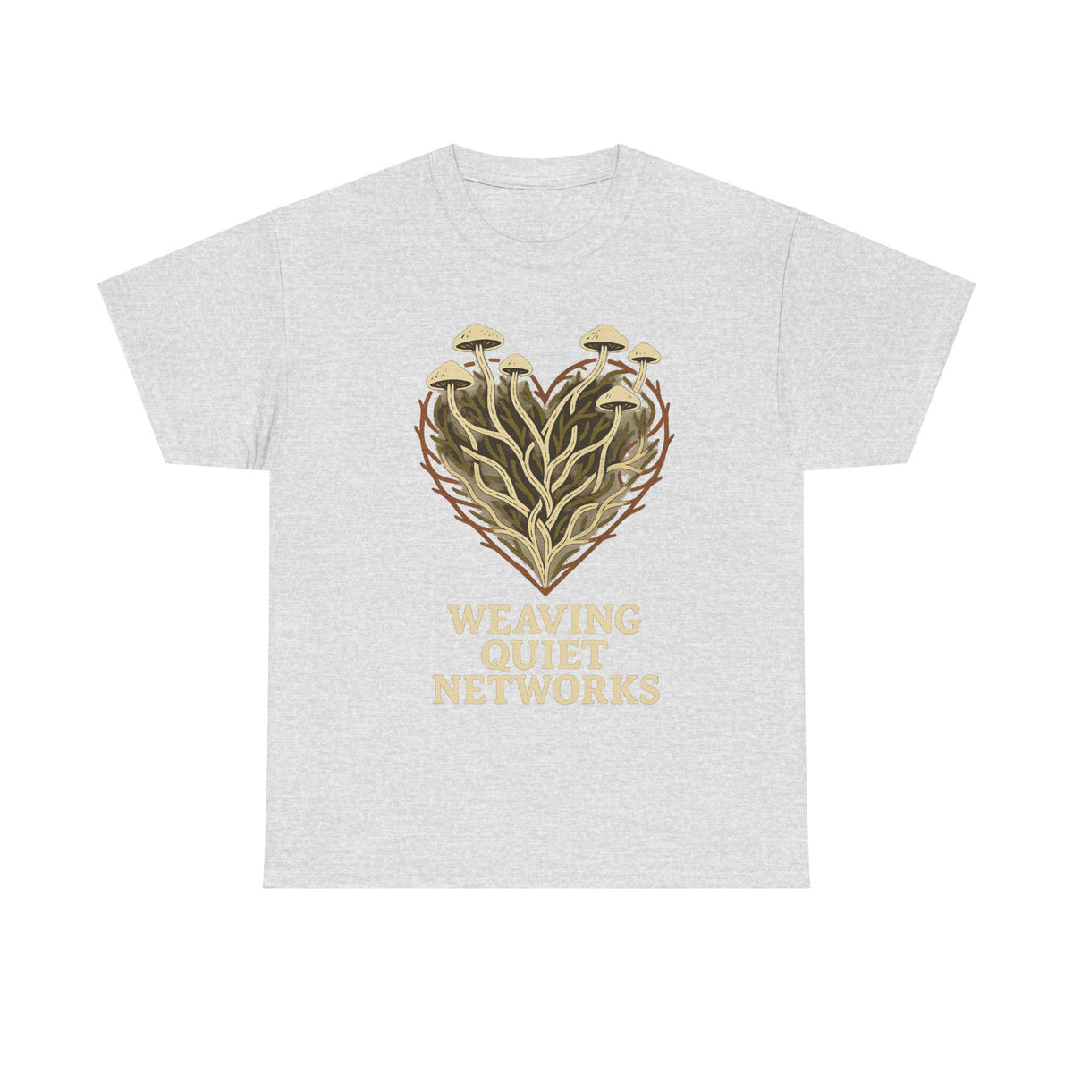Leaf Heart Graphic Tee — Botanical Nature Lover T-Shirt - Trending Now - September 2026
