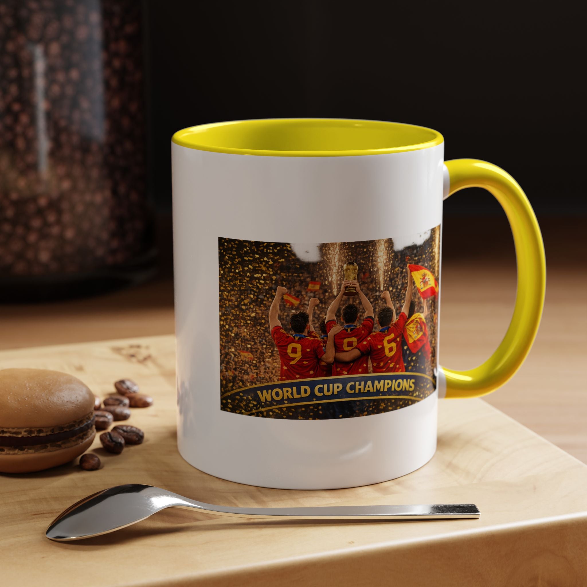 World Cup Champions Soccer Coffee Mug — Team Celebration Accent Mug