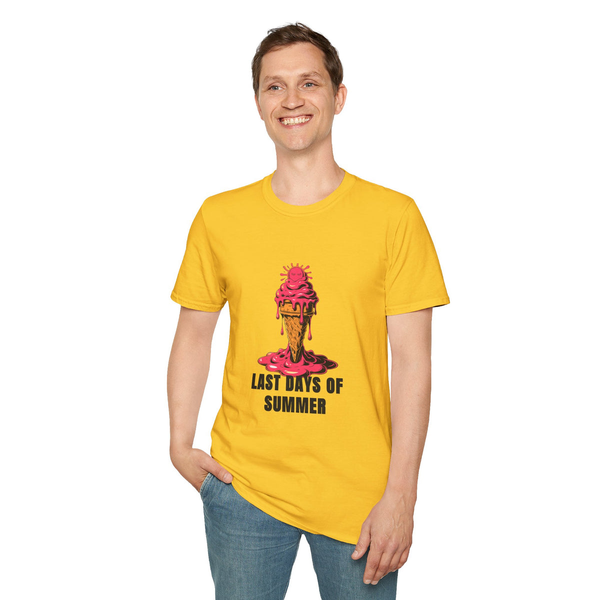 Ice Cream Melt T-Shirt — "Last Days of Summer" Graphic Tee - Trending Now - August 2026