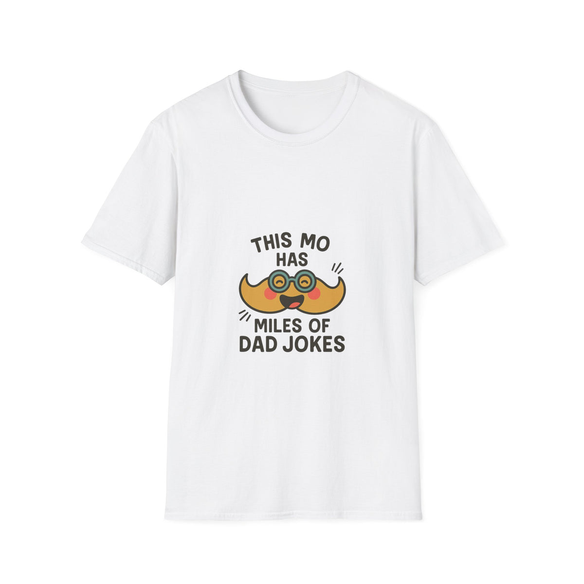 Dad Jokes T-Shirt — "This Mo Has Miles of Dad Jokes" Funny Father’s Day Tee - Trending Now - October 2026