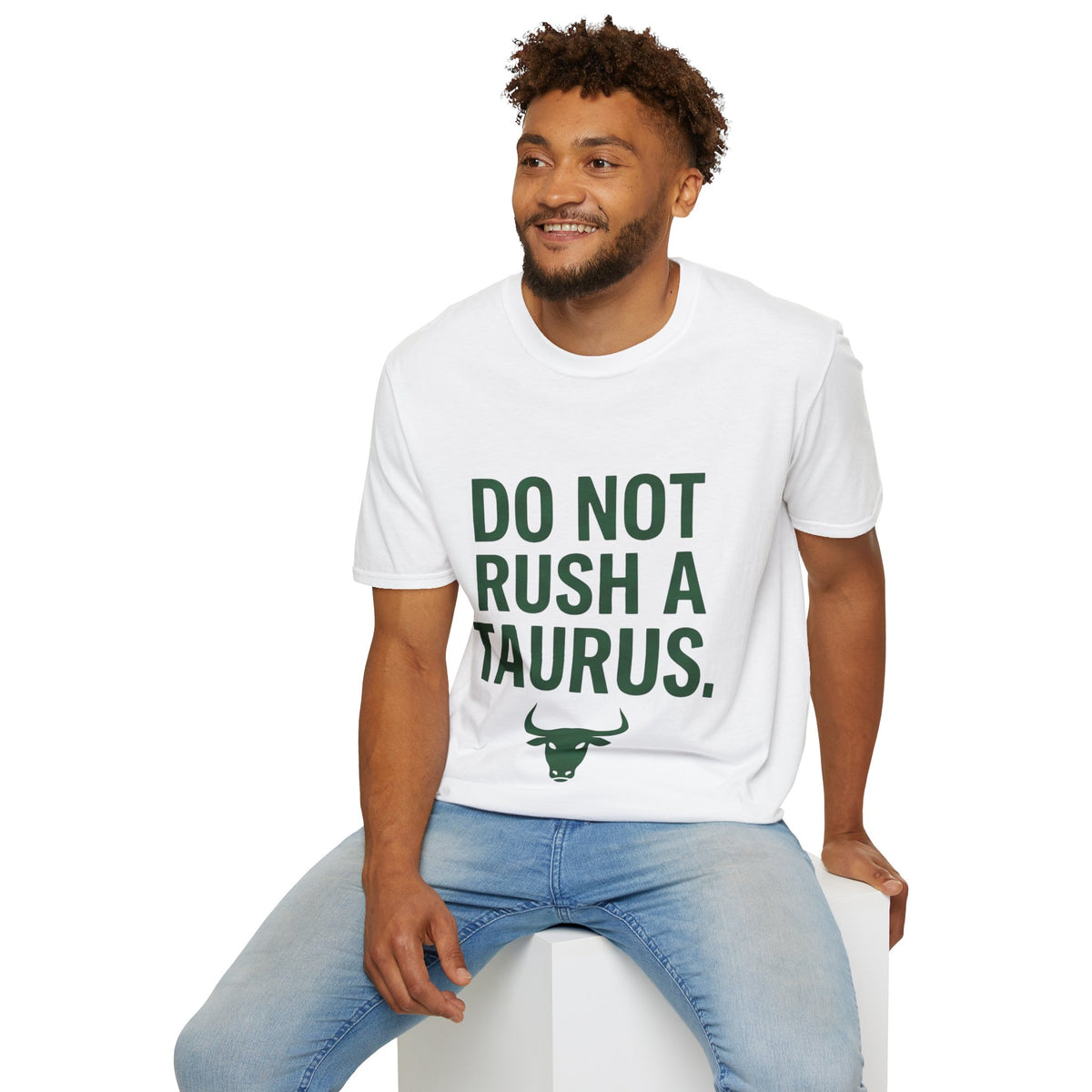 Do Not Rush a Taurus T‑Shirt — Funny Zodiac Astrology Tee