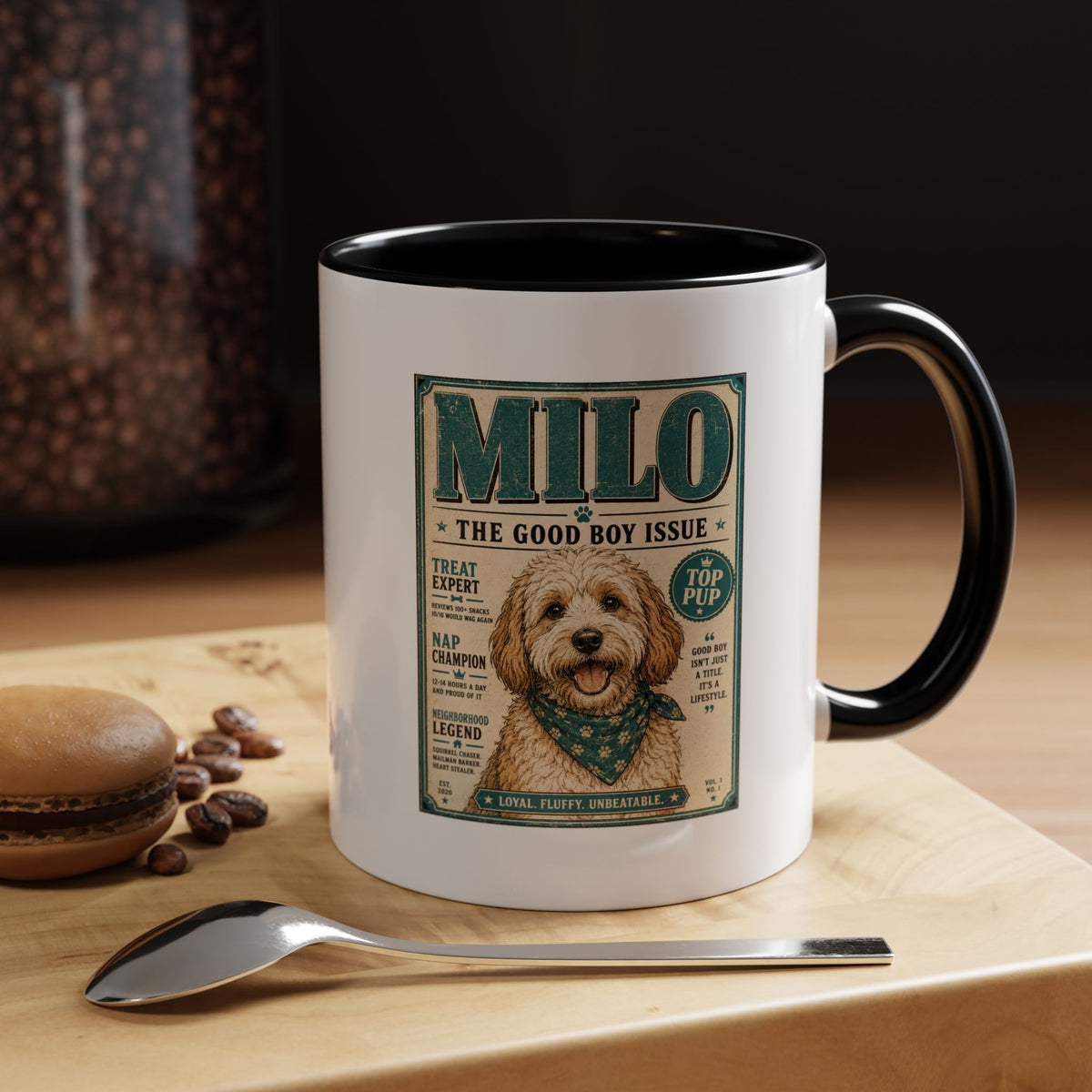 Milo Bailey Dog Dad Mom Milo 'The Good Boy Issue' Coffee Mug