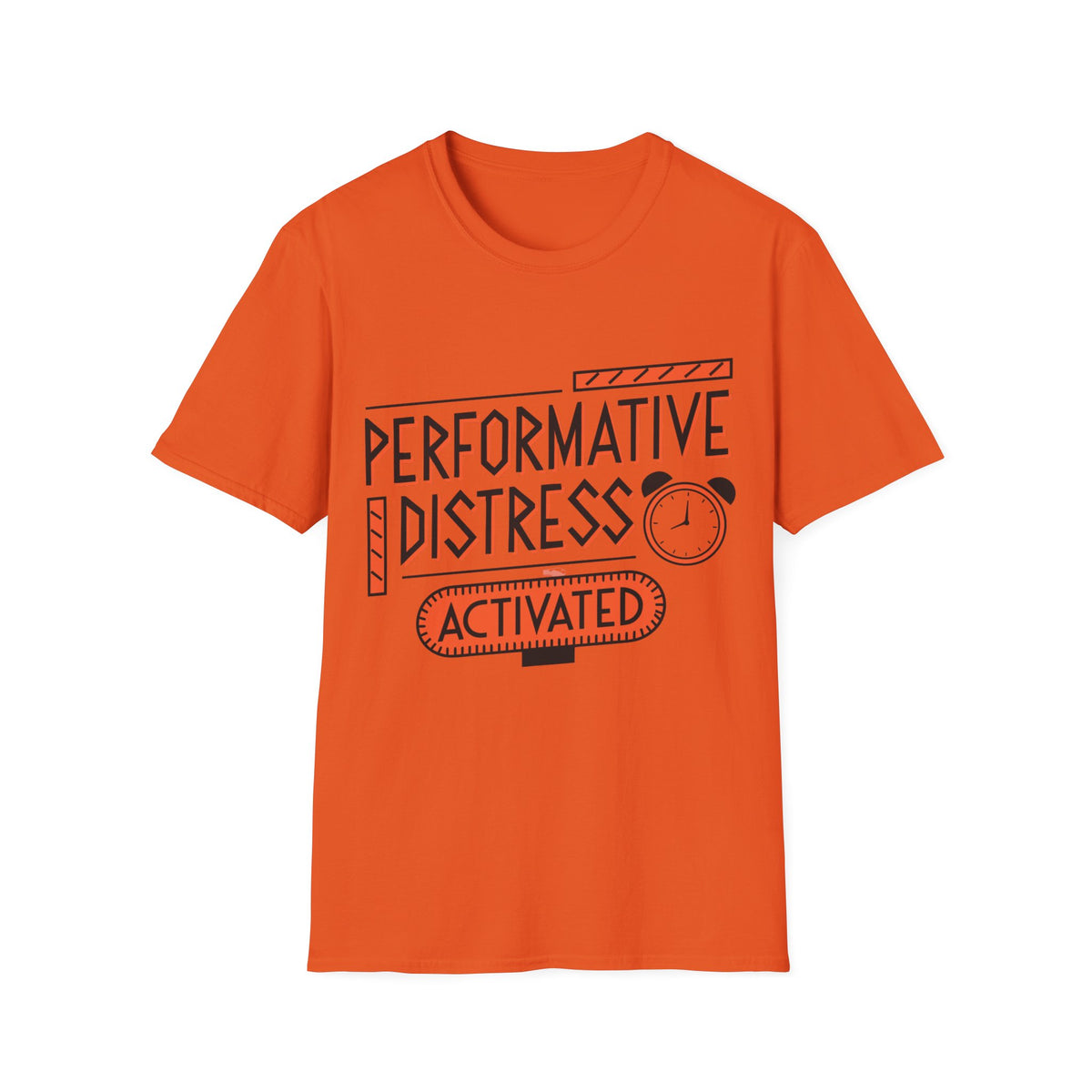 Performative Distress Activated T-Shirt - Trending Now - August 2026