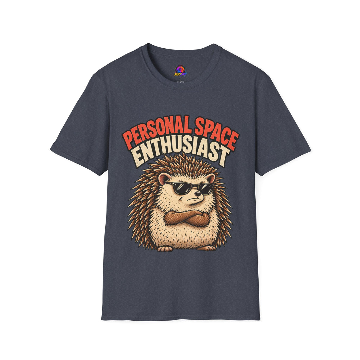 Personal Space Enthusiast T-Shirt — Funny Hedgehog Graphic Tee