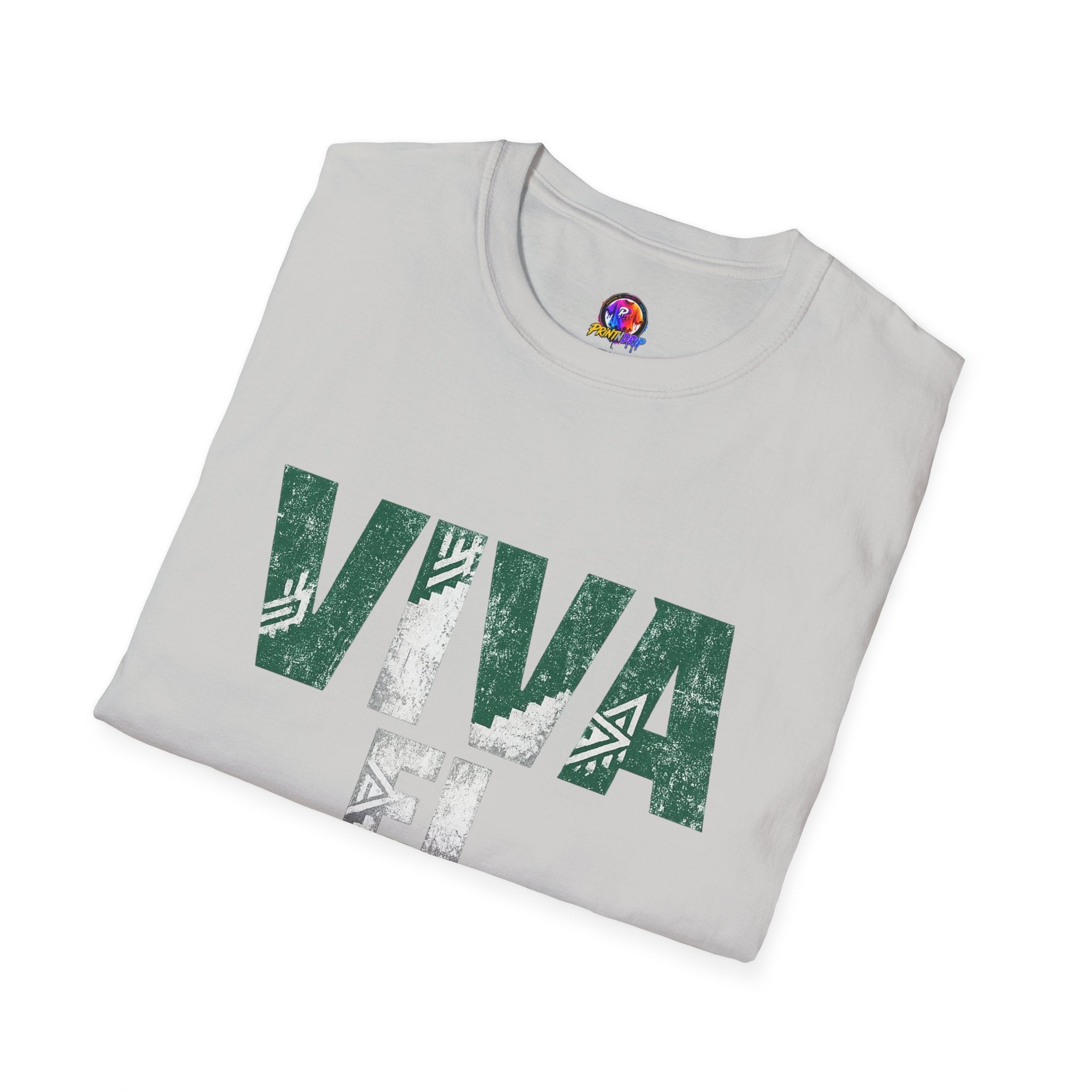 Mexico T-Shirt — "Viva El Fútbol" Mexican Soccer Graphic Tee