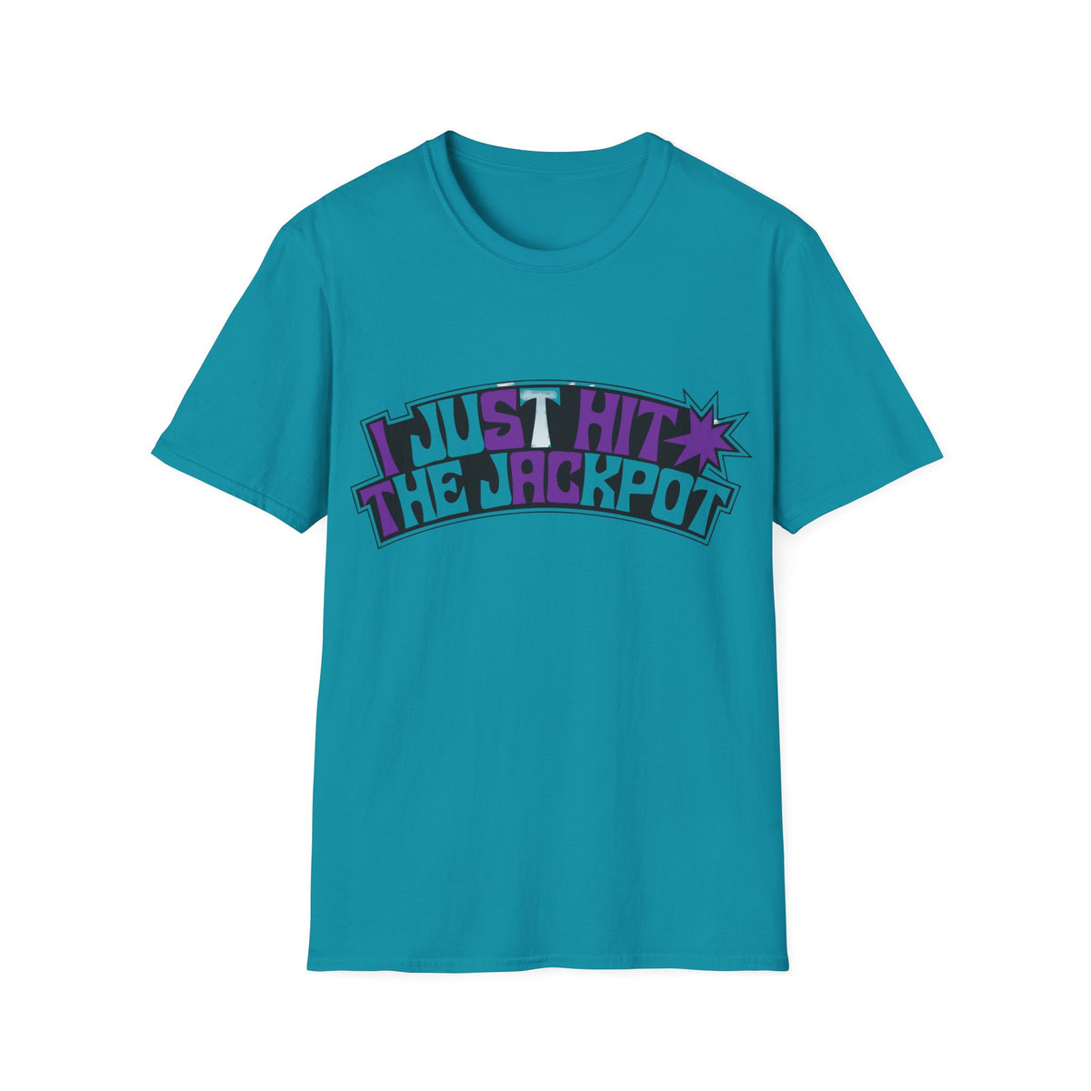 Just Hit the Jackpot T-Shirt — Retro Casino Graphic Tee - Trending Now - August 2026