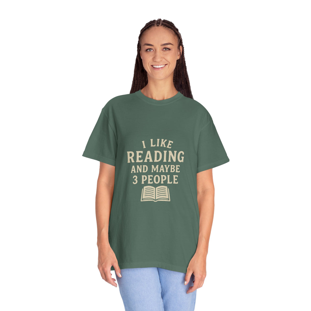 Reading Lover T-Shirt — "I Like Reading and Maybe 3 People" Book Lover Tee - Trending Now - October 2026
