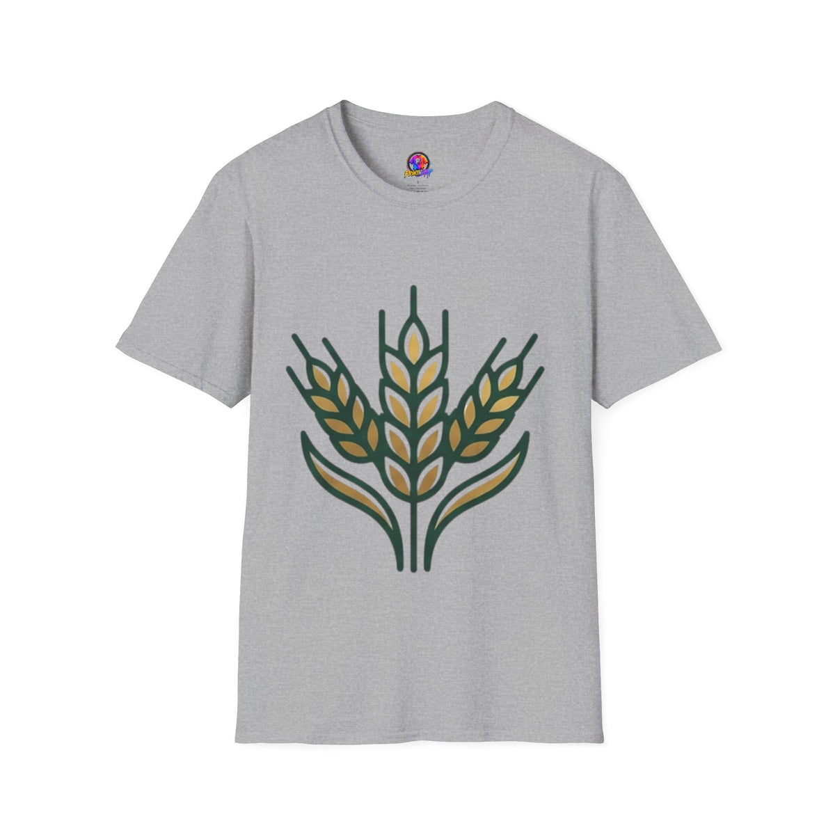 Virgo Zodiac Wheat Graphic T-Shirt
