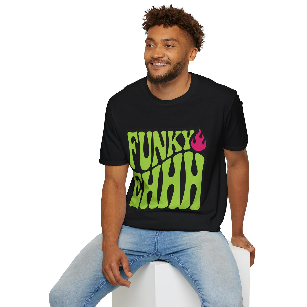 Funky Chili T-Shirt — Retro Psychedelic Green Flame Graphic Tee - Trending Now - August 2026