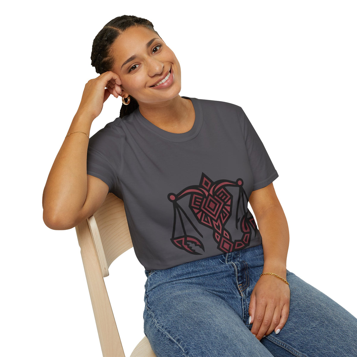 Scorpio  Scales T‑Shirt — Zodiac Balance Graphic Tee
