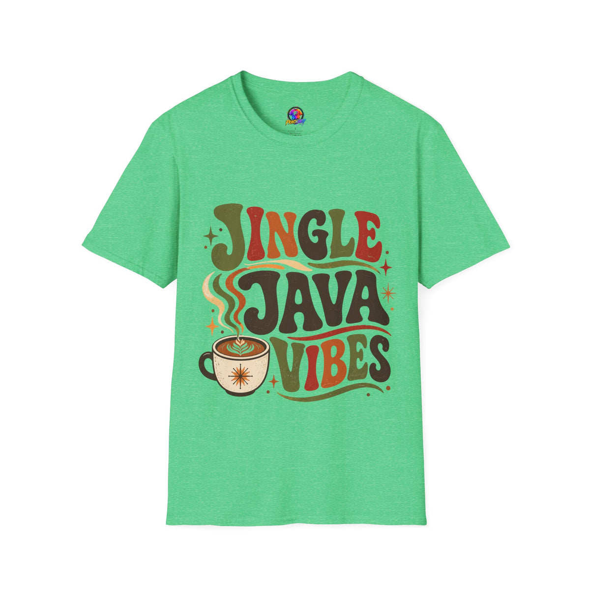 Retro "Jingle Java Vibes" T-Shirt