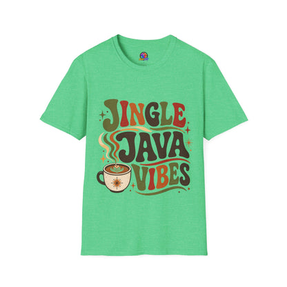 Retro "Jingle Java Vibes" T-Shirt