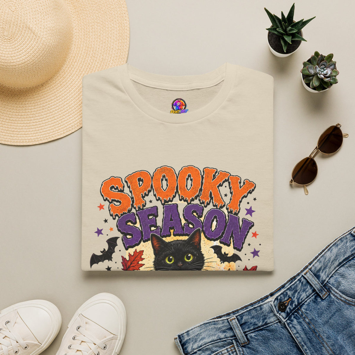 Halloween Spooky Season Unisex Softstyle T-Shirt