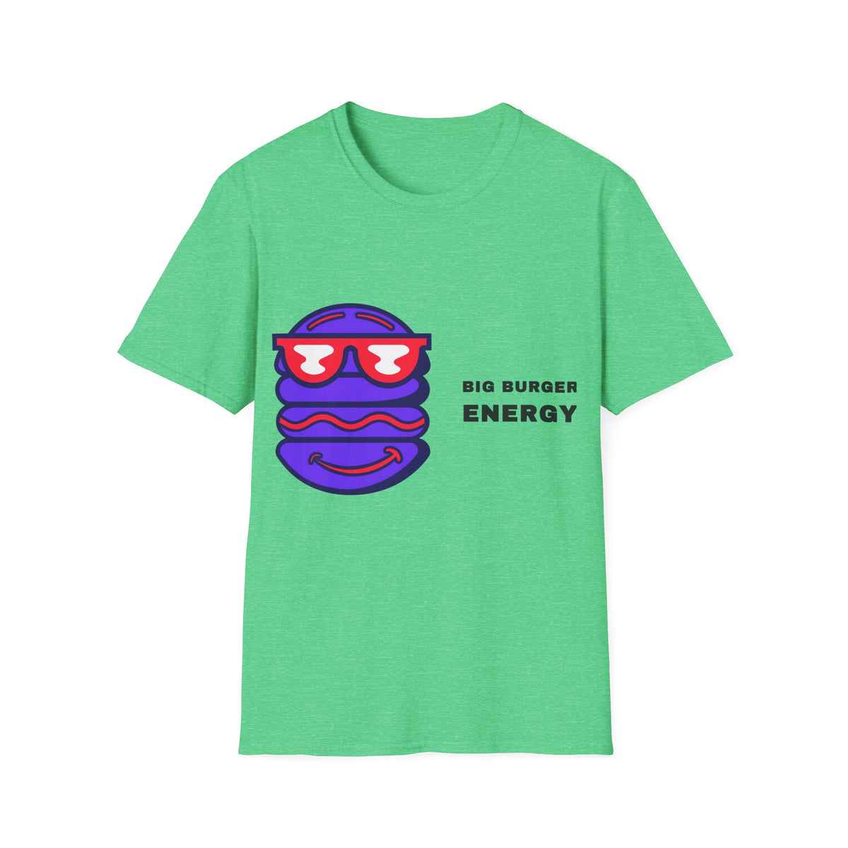 Big Bubbly Energy T-Shirt — Fun Sunglasses Emoji Graphic Tee - Trending Now - September 2026