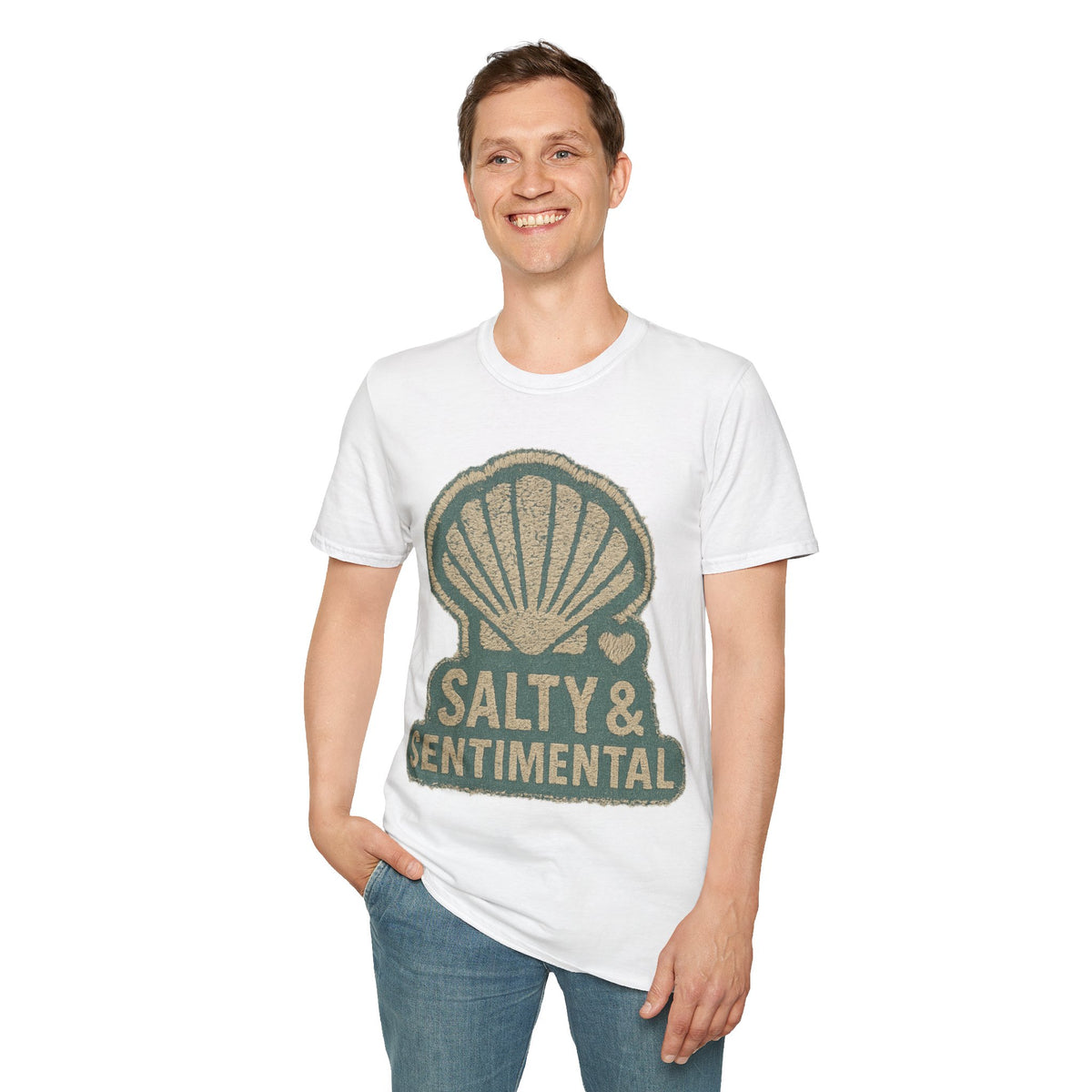Salty & Sentimental Shell T-Shirt - Trending Now - September 2026