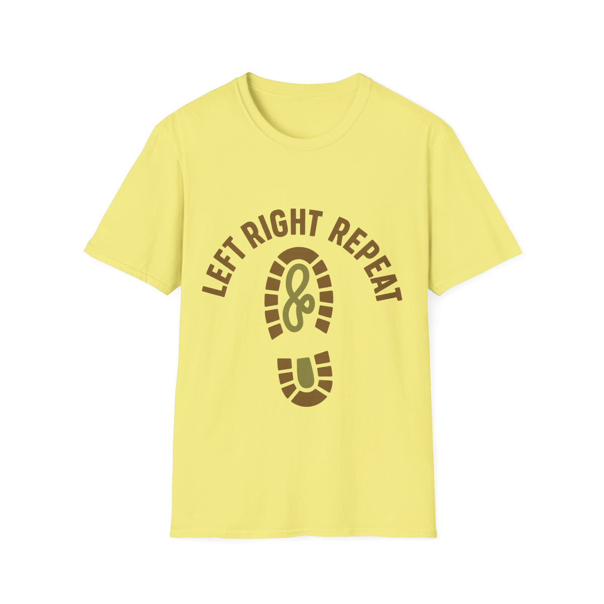 Left Right Ready Bootprint T-Shirt - Trending Now - September 2026