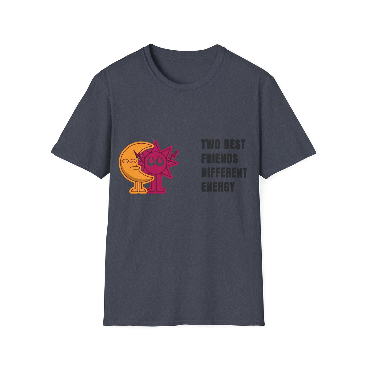 Two Best Friends Different Energy T-Shirt — Cute Cartoon Cat Duo Tee - Trending Now - September 2026