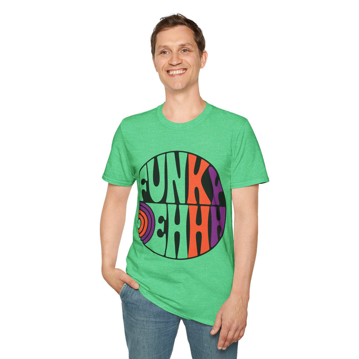 Funk Vibes Graphic T-Shirt — Retro 70s Circle Design - Trending Now - August 2026