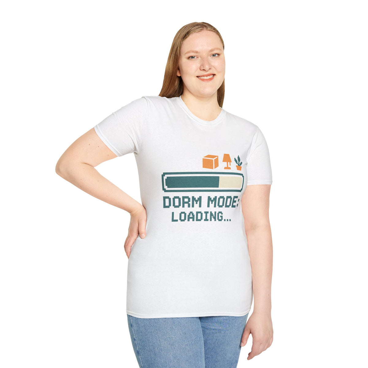 Dorm Mode Loading T‑Shirt — Funny Moving/College Moving Tee - Trending Now - August 2026