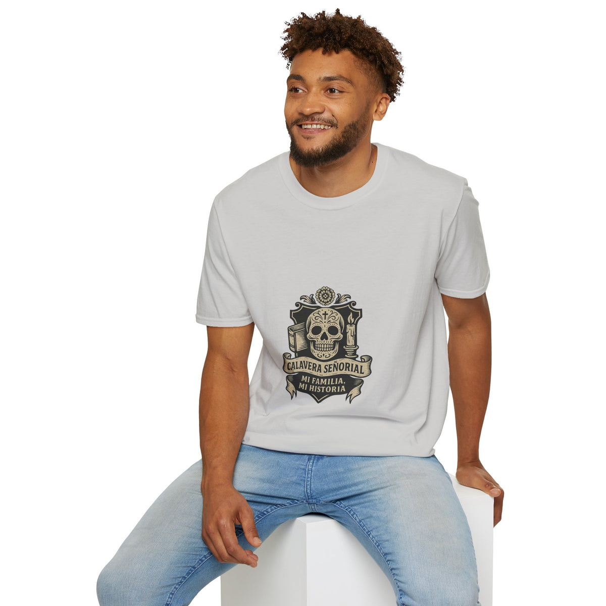 Skull & Laurel Graphic T‑Shirt — Calavera Señior Emblem - Trending Now - October 2026