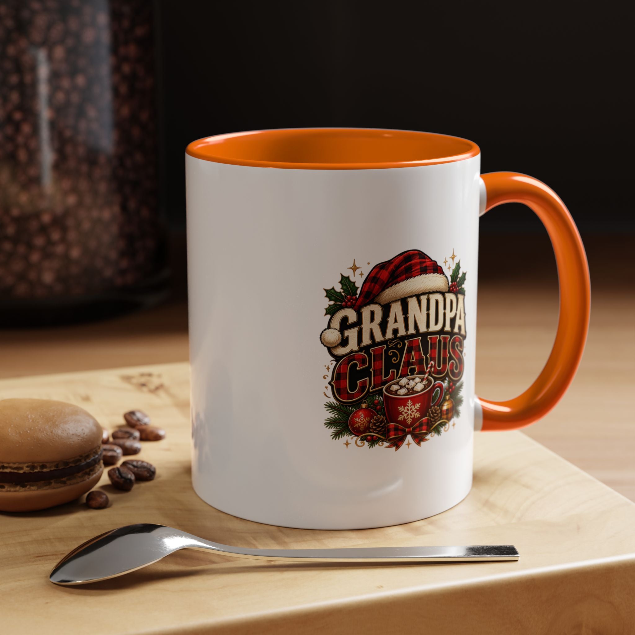 Accent Coffee Mug Grandpa Claus