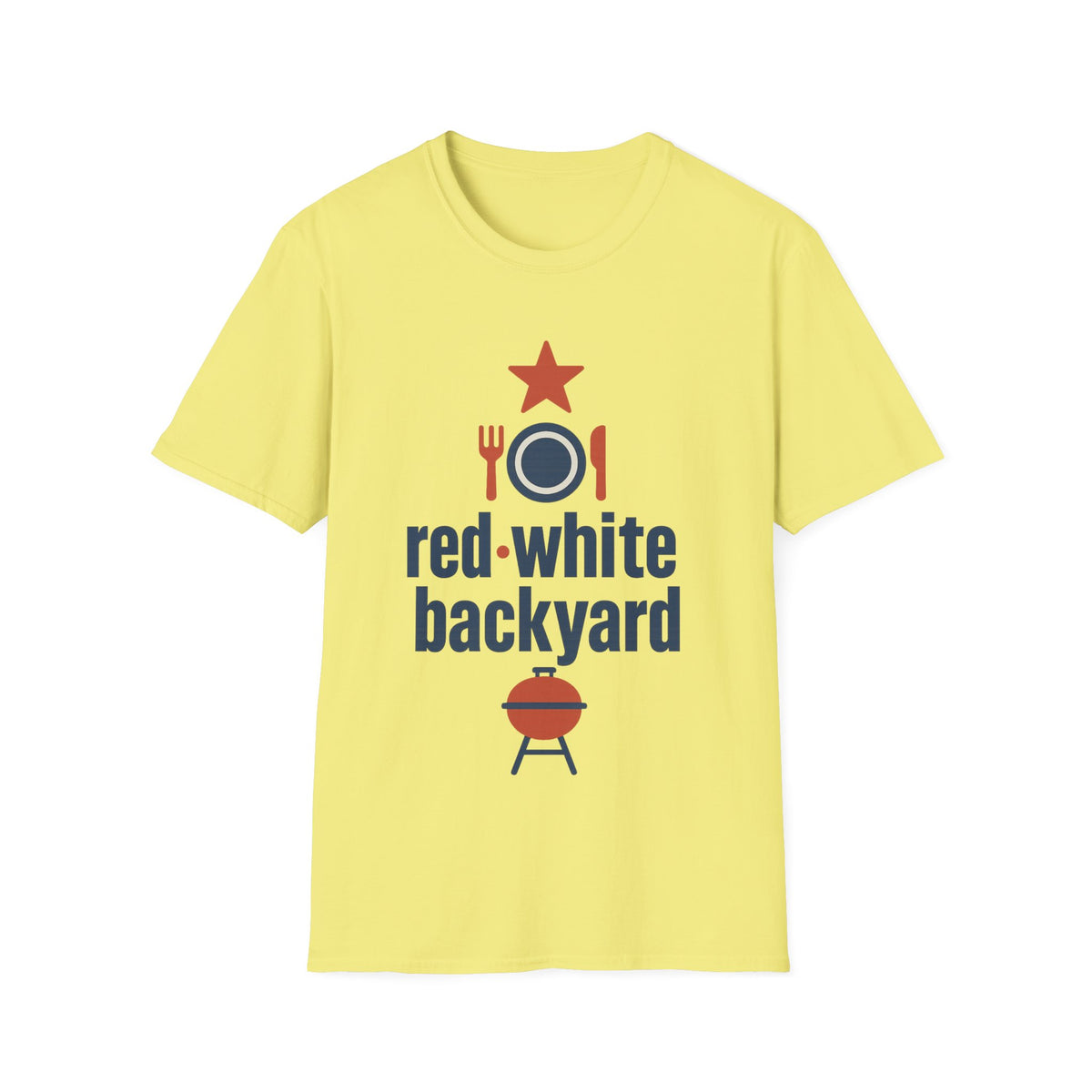 Patriotic BBQ T-Shirt — Red Star Plate Grill Graphic - Trending Now - August 2026