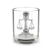 Libra Scales 10oz Glass Mug – Zodiac Balance Coffee Cup