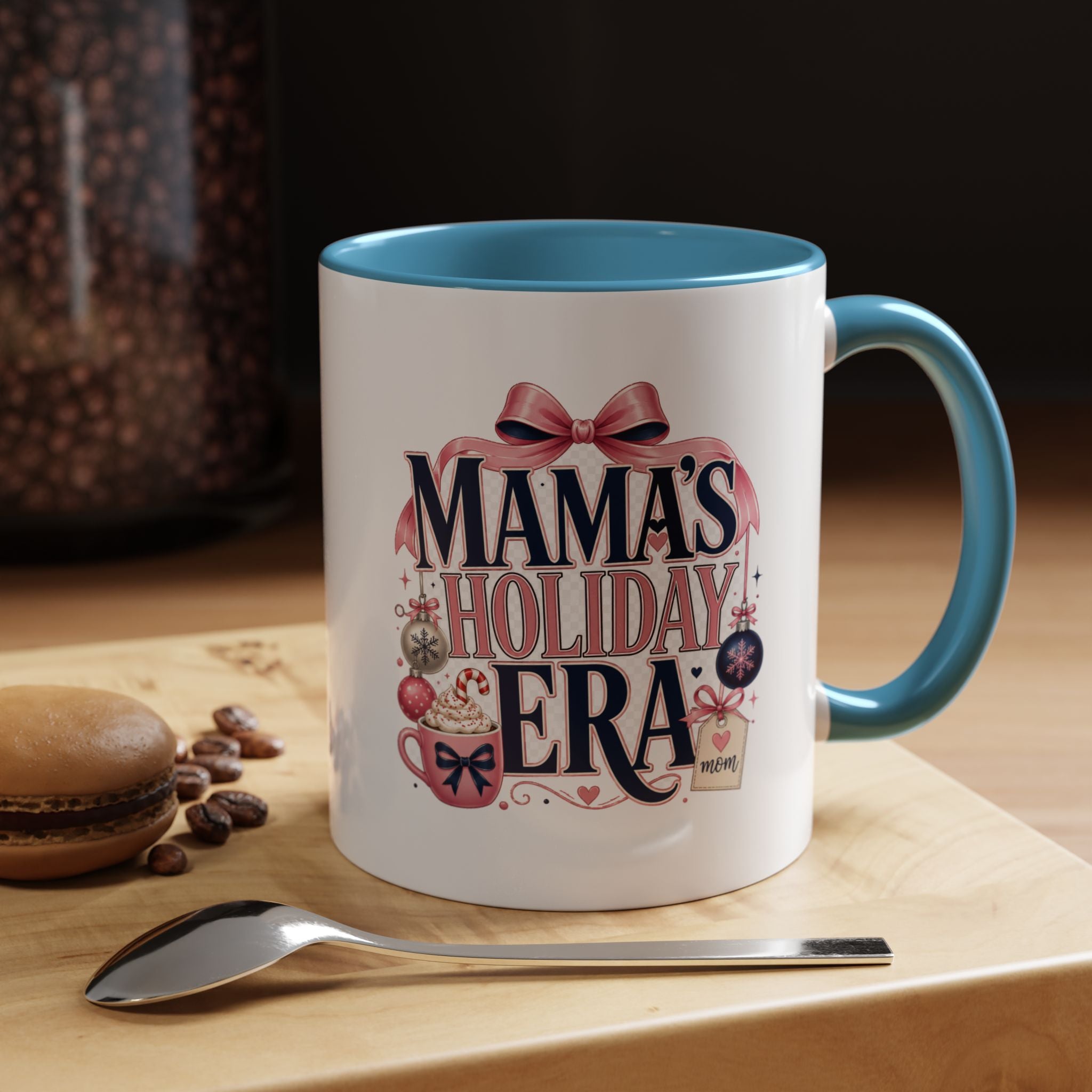 Modern Day Christmas Mama's Holiday Era Coffee Mug – Festive Christmas Mom Gift