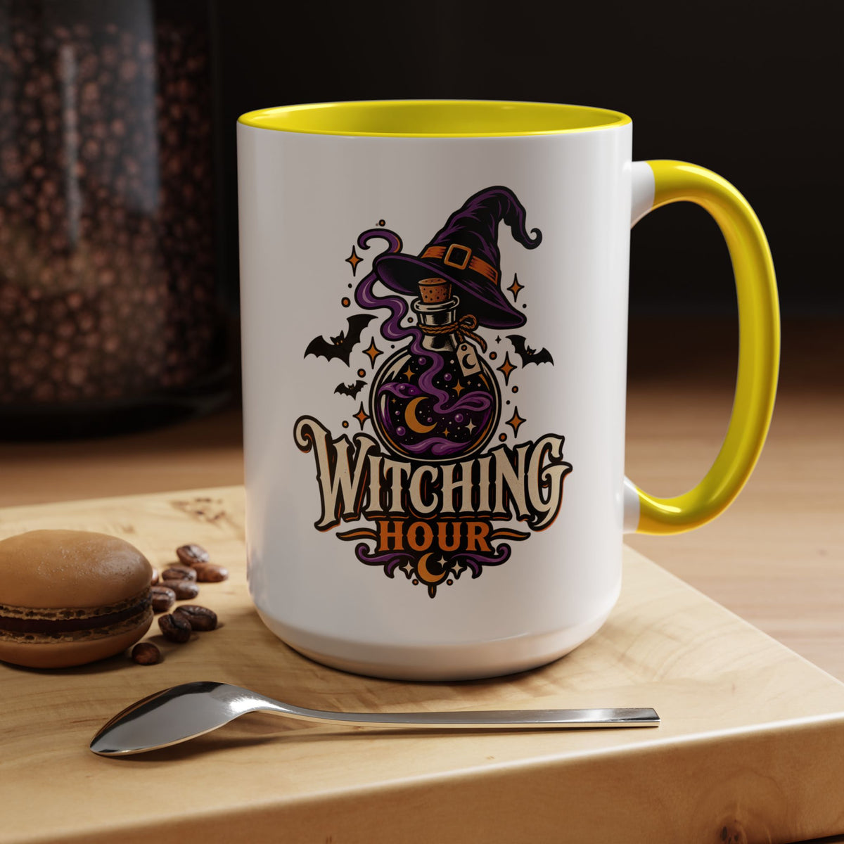 Witching Hour Coffee Mug — Halloween Witch Potion Accent Mug (11/15oz)