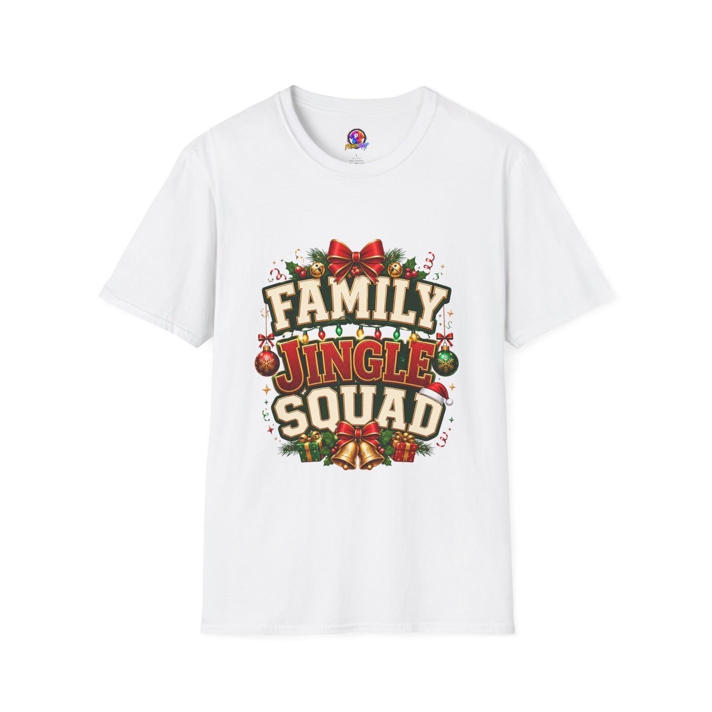 Family Jingle Squad Christmas T-Shirt — Festive Holiday Tee