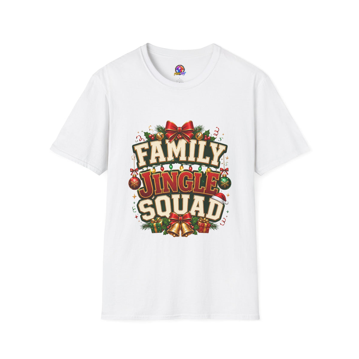 Family Jingle Squad Christmas T-Shirt — Festive Holiday Tee