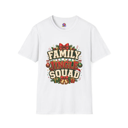 Family Jingle Squad Christmas T-Shirt — Festive Holiday Tee