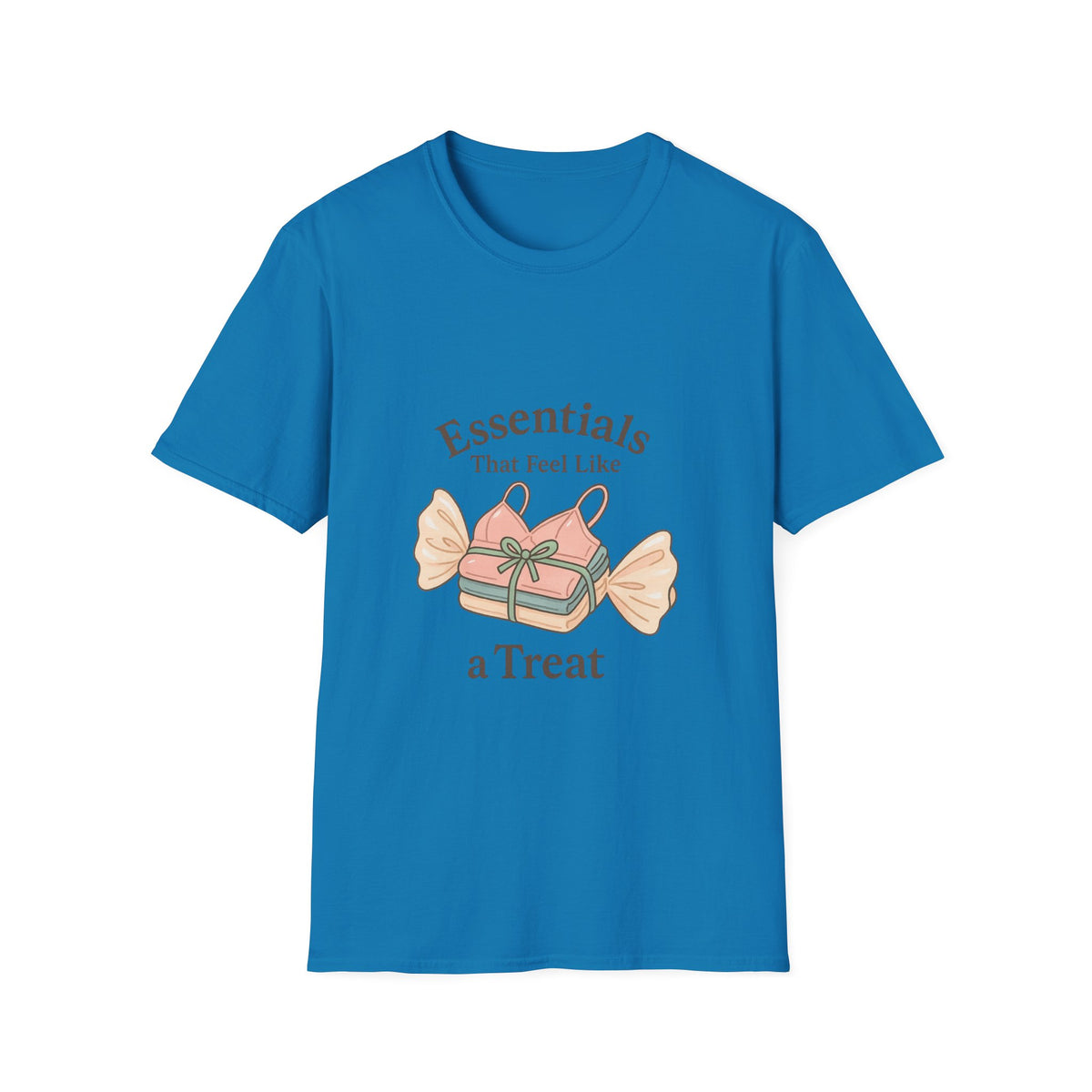 T-Shirt - "Essentials Are Hard To Resist" Candy Graphic Tee - Trending Now - October 2026