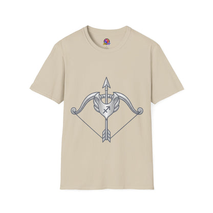 Arrow Heart T-Shirt — Minimal Cupid Bow & Arrow Design
