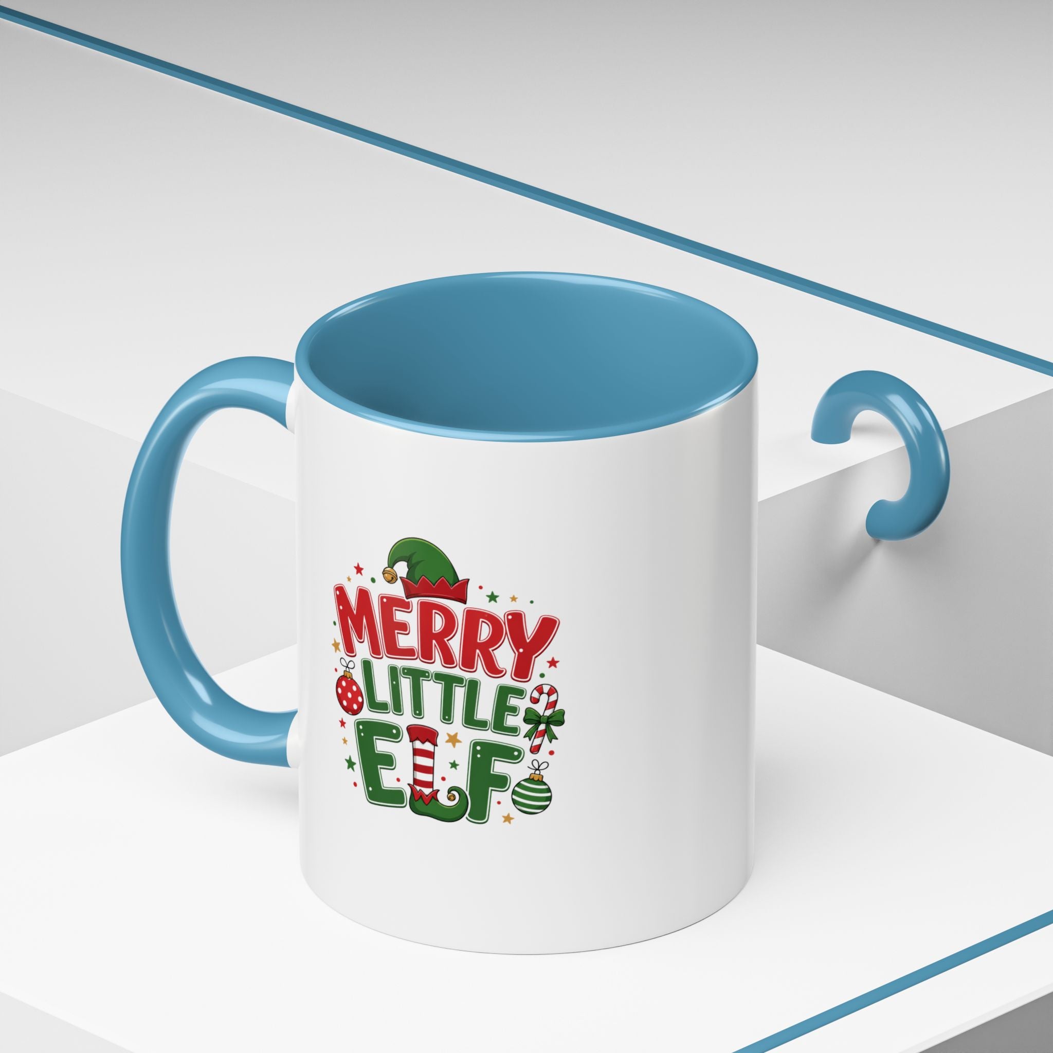 Accent Coffee Mug Merry Little Elf