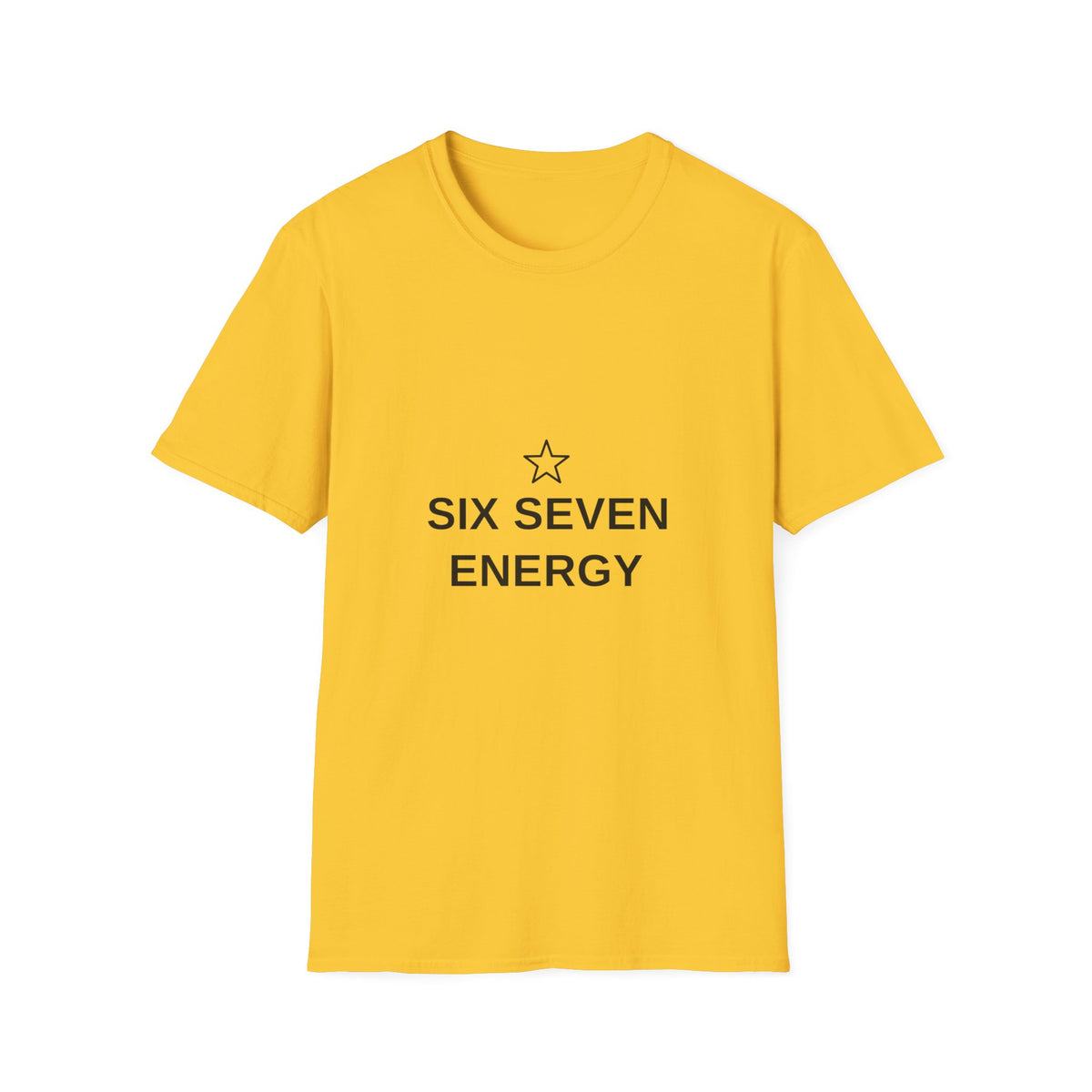 Six Seven Energy T-Shirt — Minimal Star Graphic Tee - Trending Now - August 2026