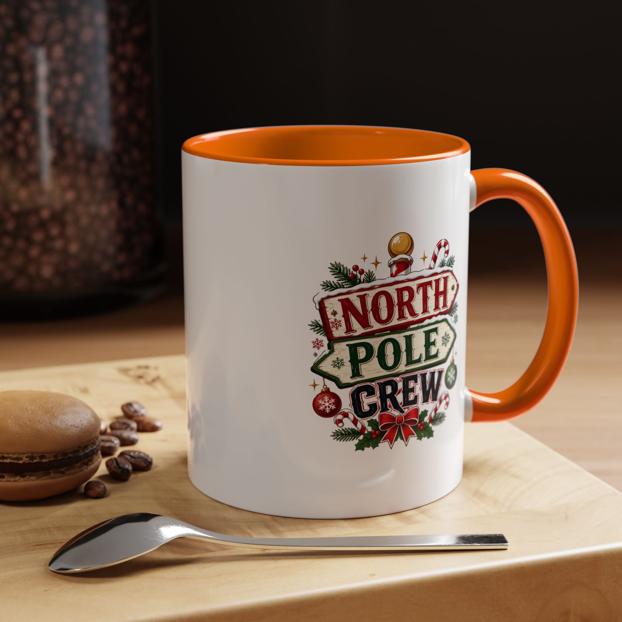 Accent Coffee Mug North Pole Crew